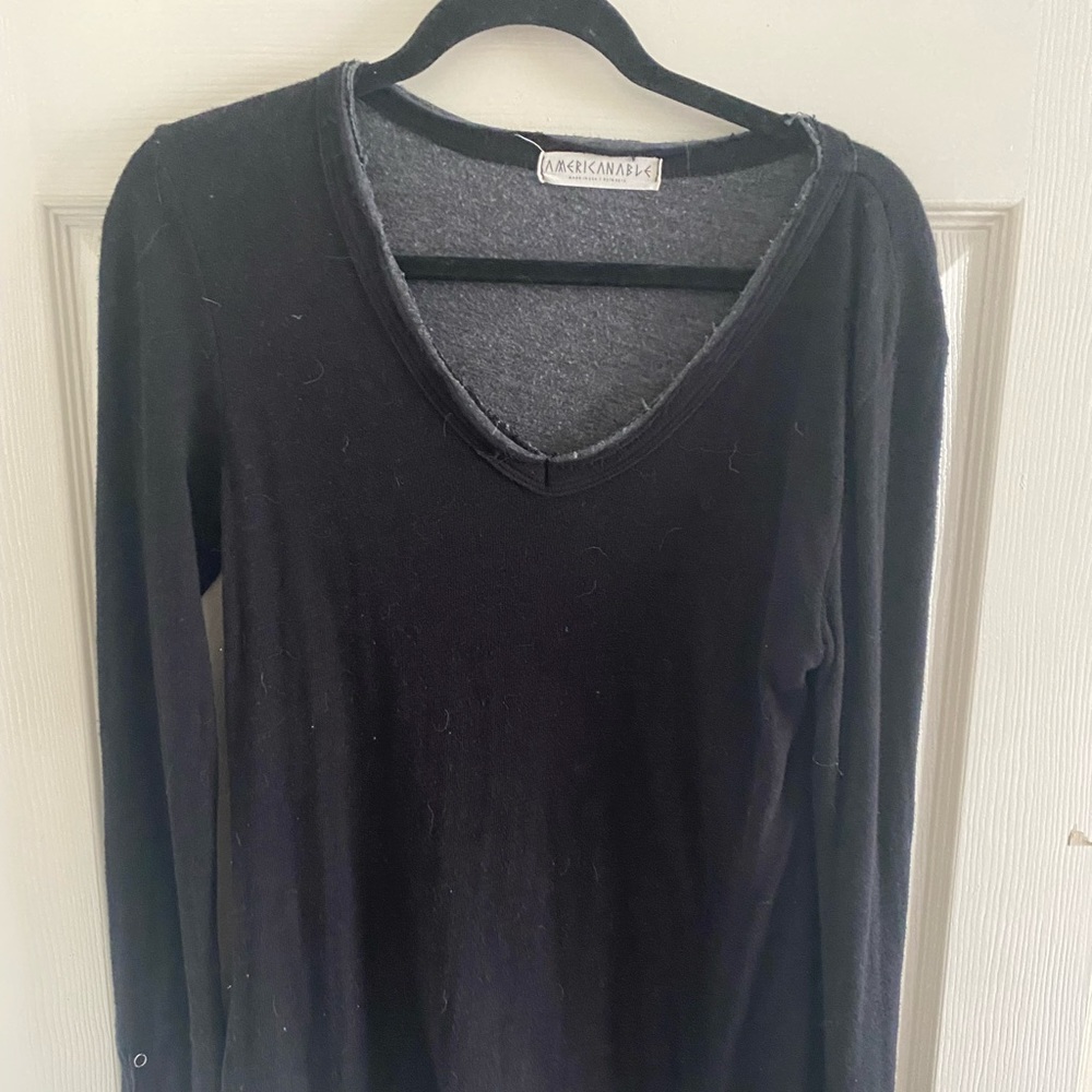 Americanables flannel v neck